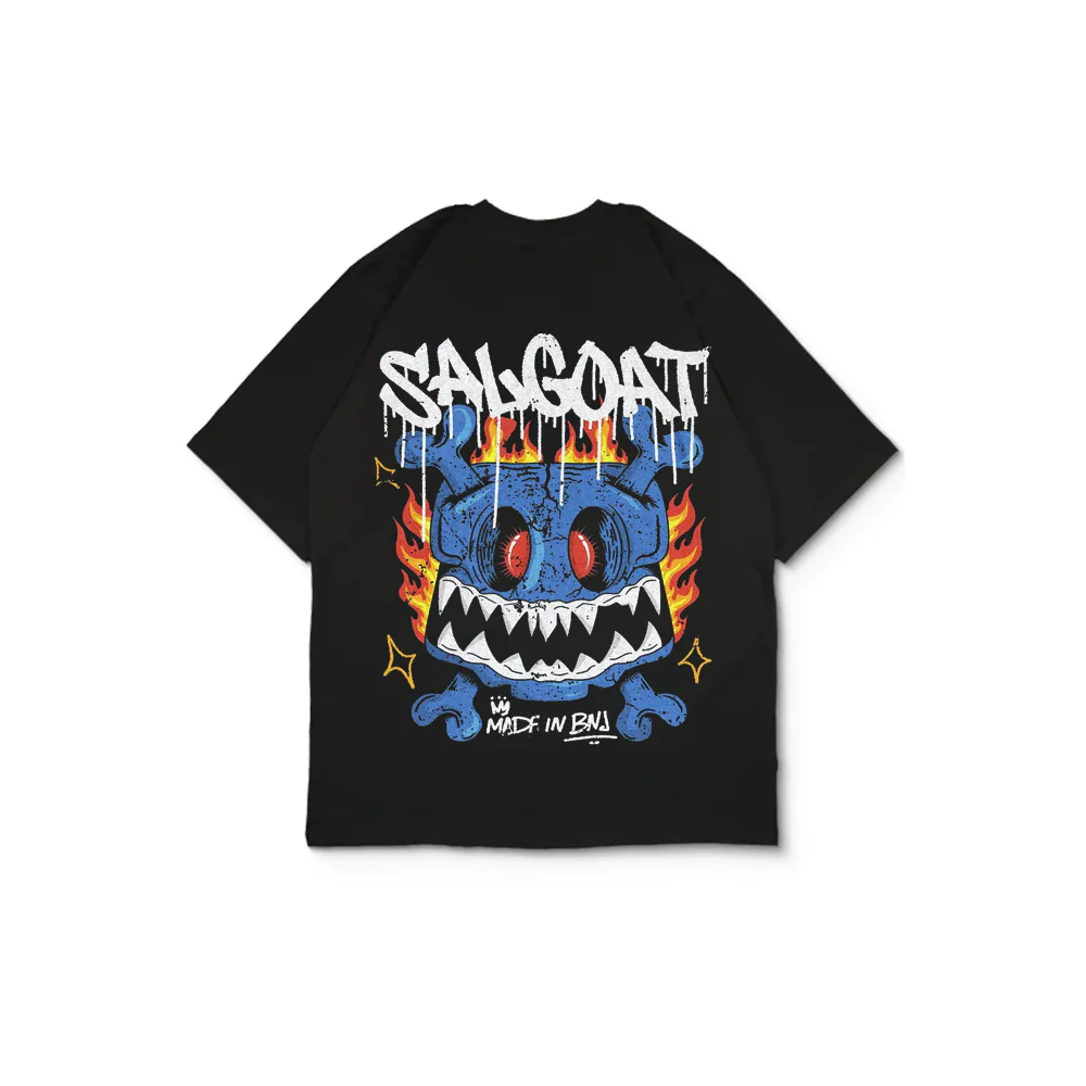 T-shirt oversize .. RichSalgoat | Salvya